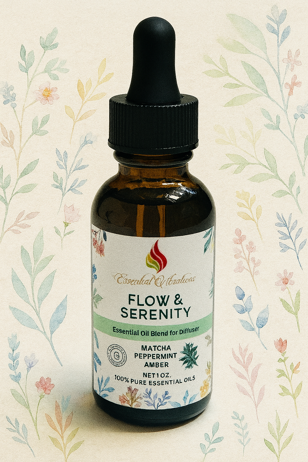Flow & Serenity                        Essential Oil Diffuser Blend
