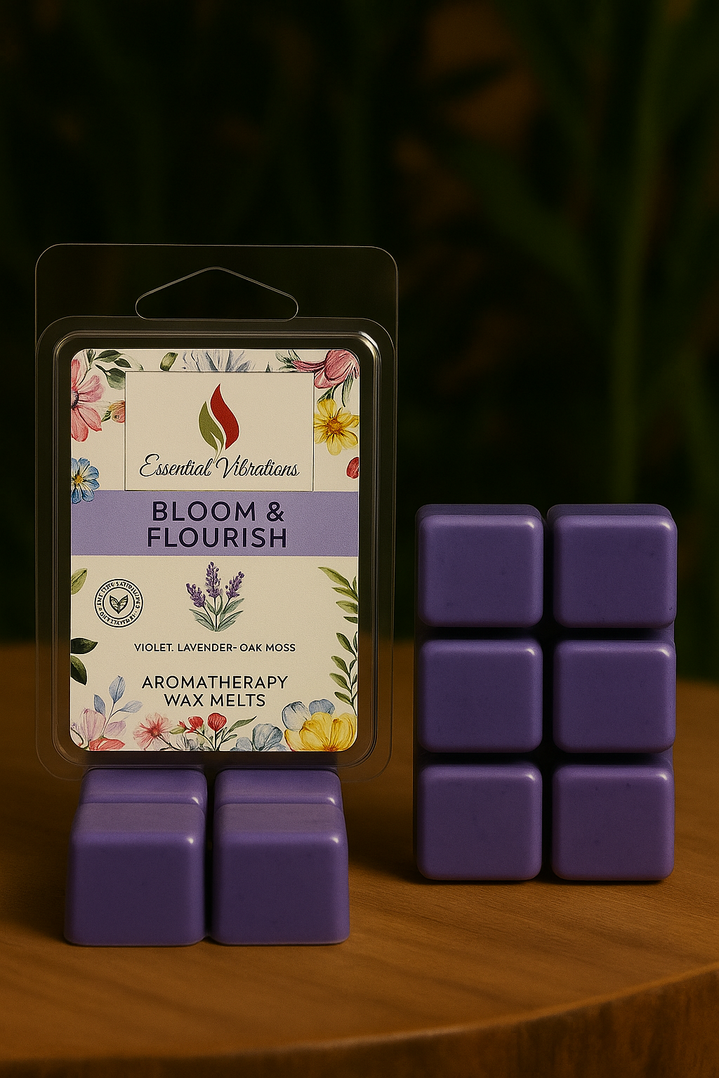 Bloom & Flourish             Aromatherapy Wax Melt