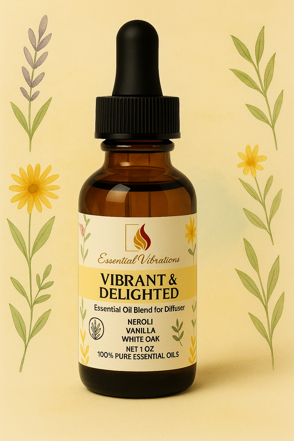 Vibrant & Delighted                 Essential Oil Diffuser Blend