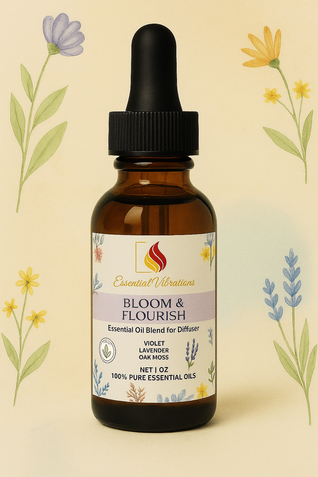 Bloom & Flourish                      Essential Oil Diffuser Blend