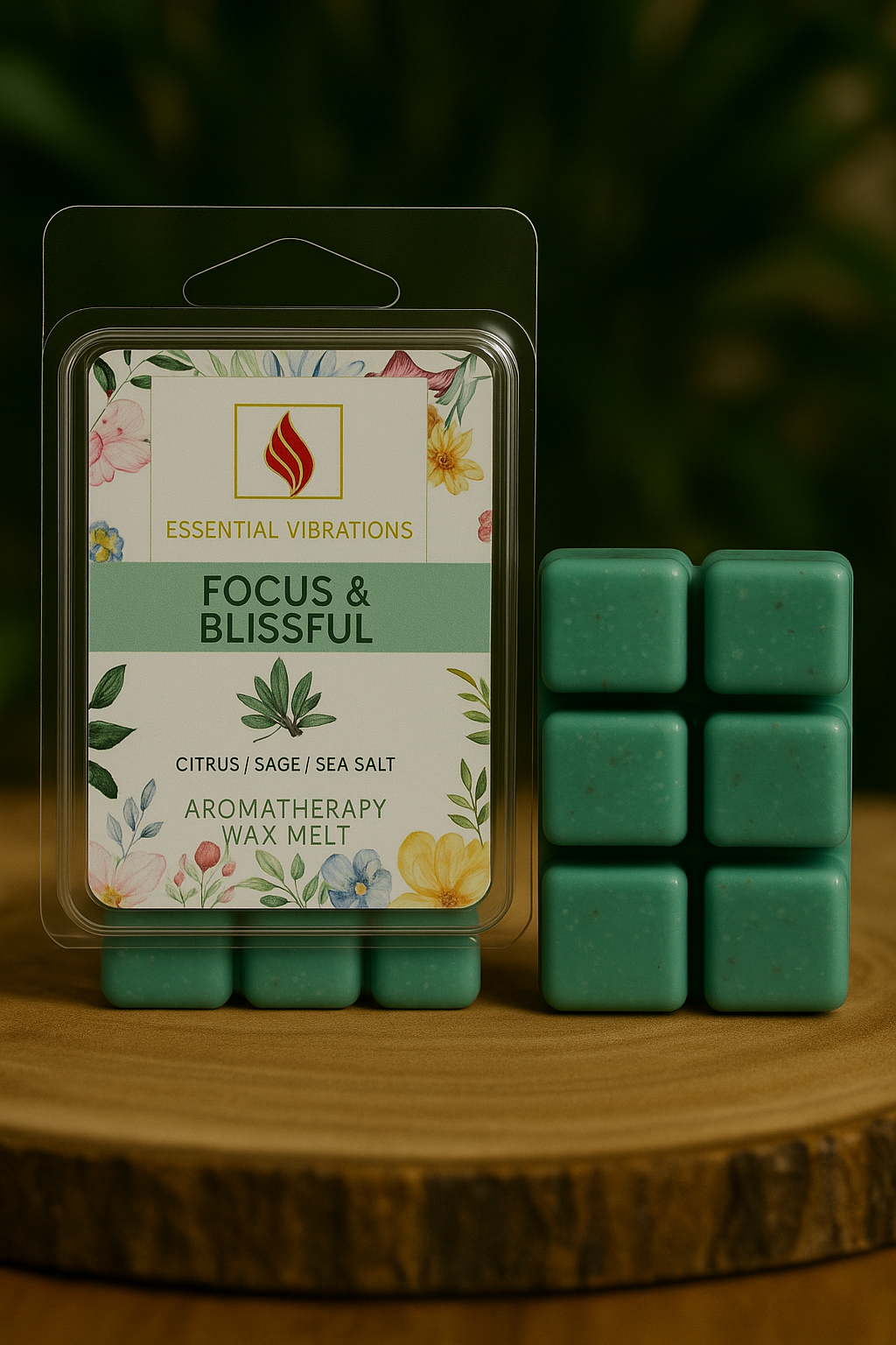 Focus & Blissful               Aromatherapy Wax Melt